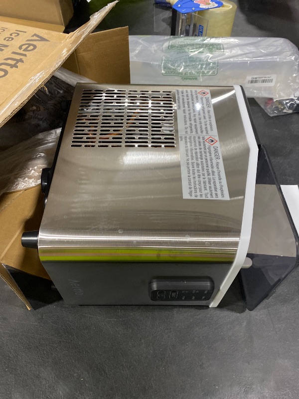 View 2 of Aeitto Countertop Ice Maker - 26 lbs/24H
