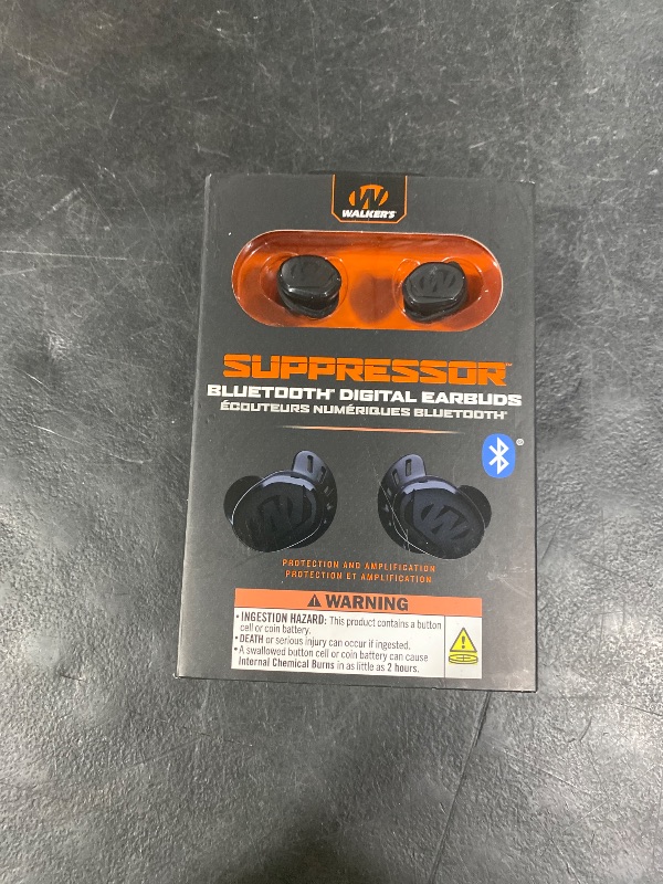 View 2 of Walker's Suppressor Bluetooth Earbuds