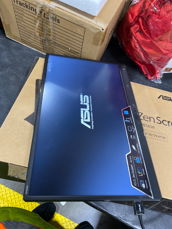 View 2 of ASUS ZenScreen MB165B 15.6" Portable USB Monitor