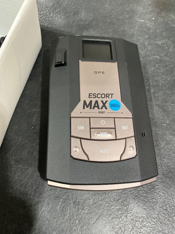 View 2 of Escort MAX 360c Radar Detector with WiFi, Bluetooth, Black