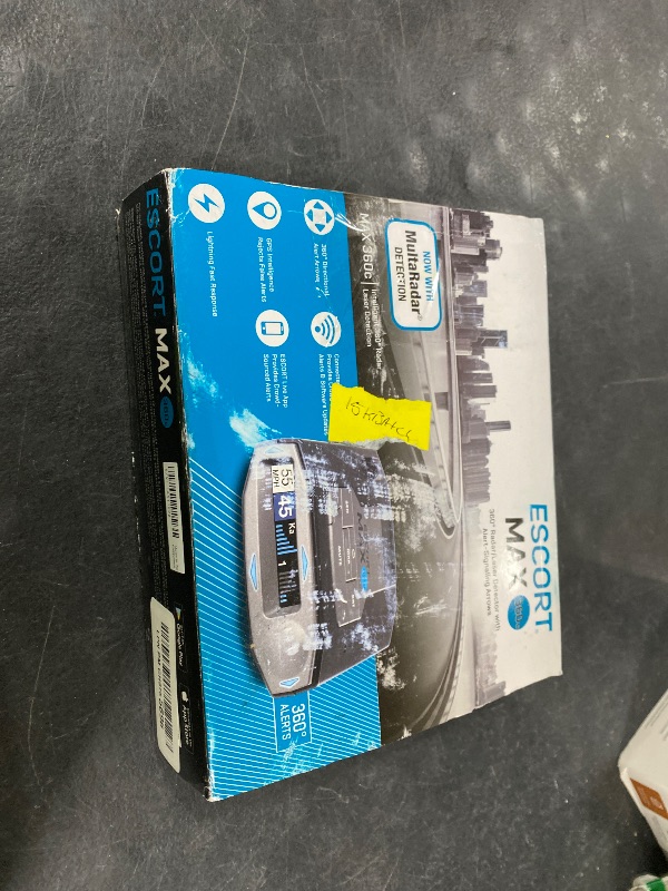 View 5 of Escort MAX 360c Radar Detector with WiFi, Bluetooth, Black