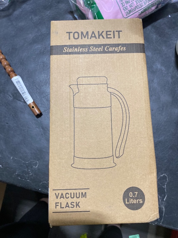 View 2 of TOMAKEIT Thermal Coffee Carafe 0.75L Silver