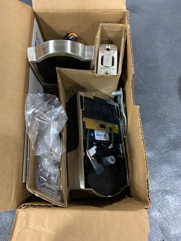 View 4 of Schlage Encode Plus Smart WiFi Deadbolt Lock, Satin Nickel