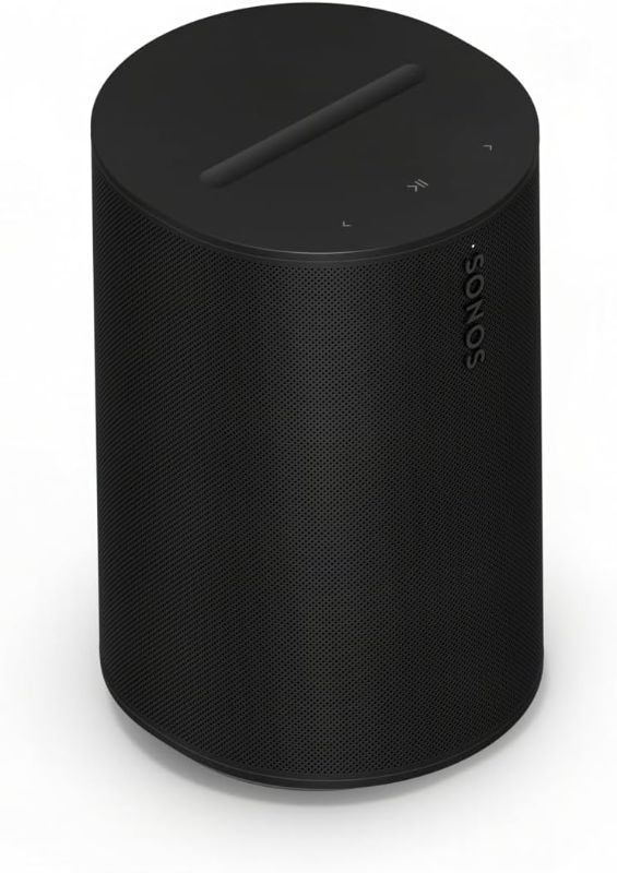 Photo 1 of Sonos Era 100 SL Compact, Microphone-Free Speaker - Black
Dual angled tweeters and a powerful midwoofer | Pair Two for Stereo or Add as Soundbar Rears | WiFi | Bluetooth no cable

