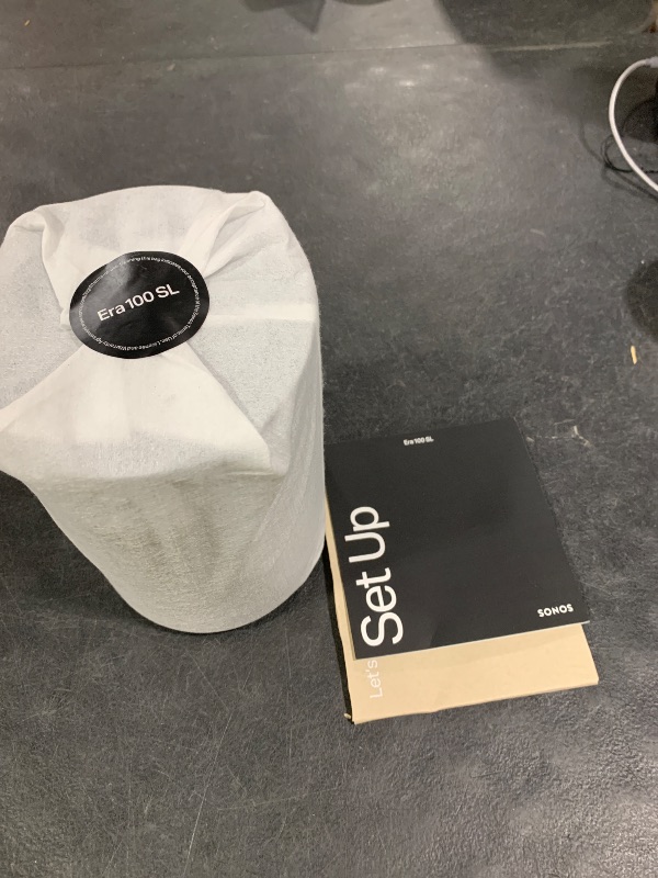 View 3 of Sonos Era 100 SL Compact, Microphone-Free Speaker - Black
Dual angled tweeters and a powerful midwoofer | Pair Two for Stereo or Add as Soundbar Rears | WiFi | Bluetooth no cable
