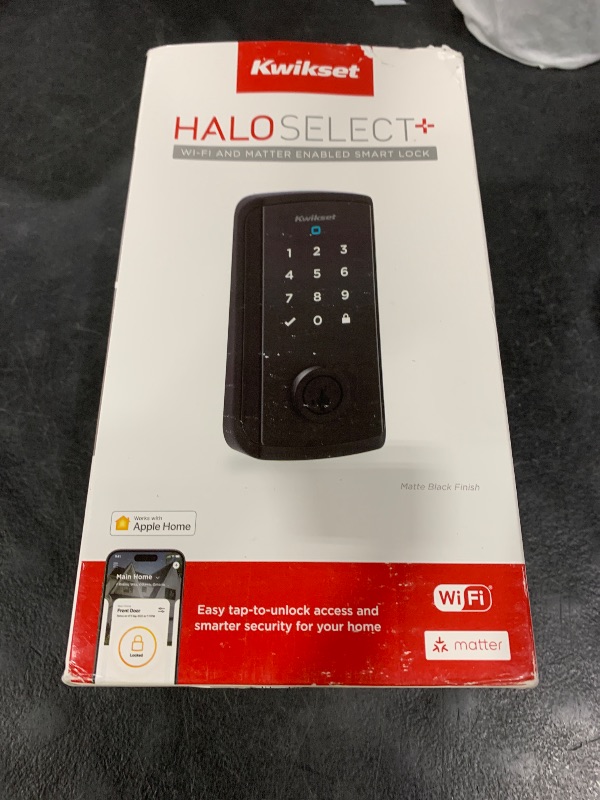 View 2 of Kwikset Halo Select Plus Smart Lock with Wi-Fi and Matter