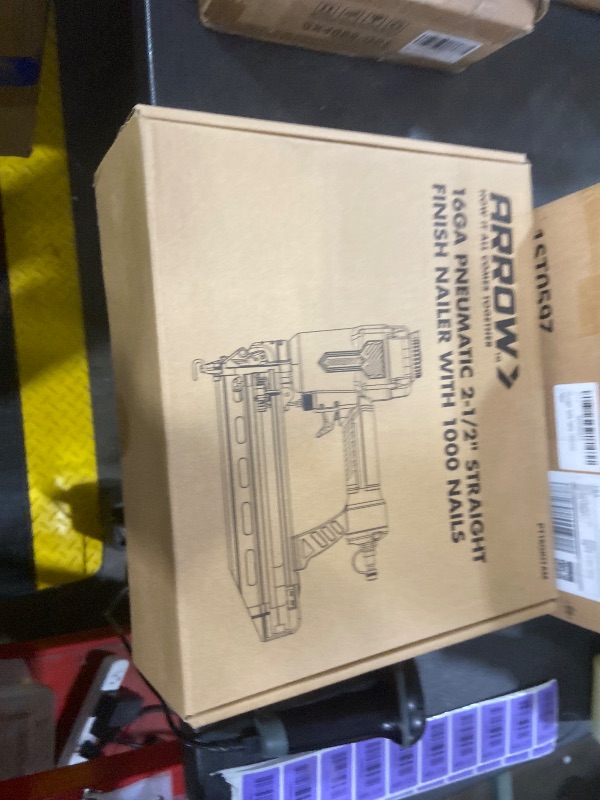 View 2 of Arrow Fastener PT16G Pneumatic 16 Gauge Finish Nailer Kit