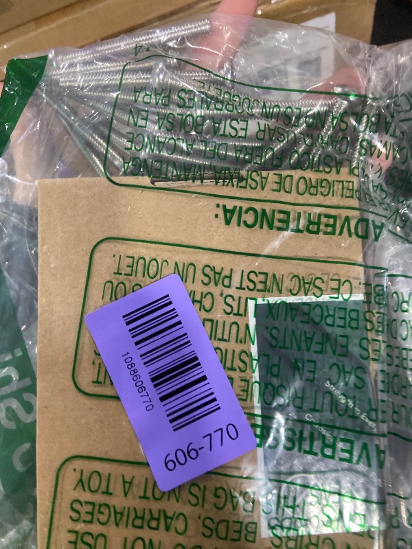 View 2 of EASTLO 1/4-20 x 2-1/2" Pan Head Machine Screws (25 Pcs)