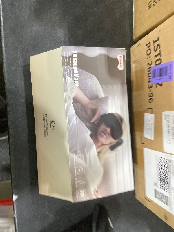 View 2 of Fismool Bluetooth Sleep Mask with White Noise