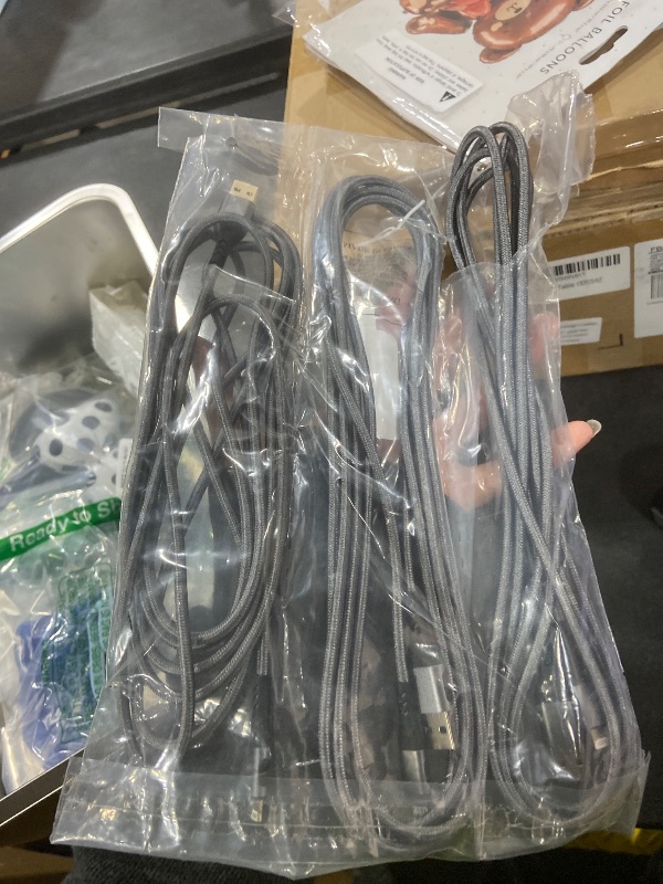 View 2 of Durcord 3-Pack 10ft Lightning Cables