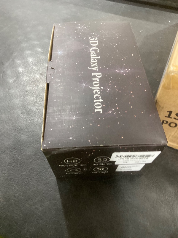 View 2 of One Fire 3D Galaxy Projector, 65 Scenes HD Star Projector Bluetooth Speaker