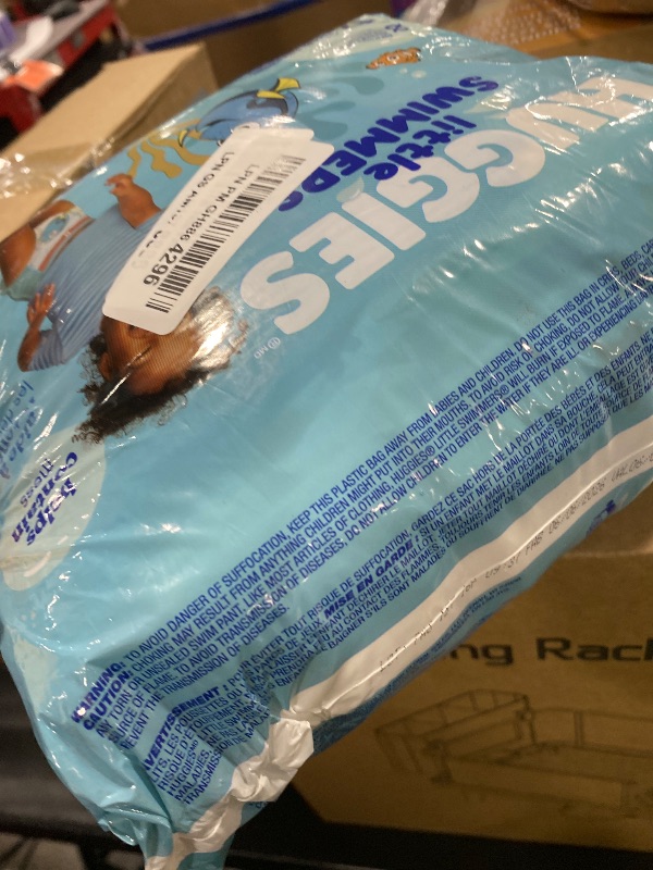 View 2 of Huggies Little Swimmers Swim Diapers Size 5-6, 17 Count