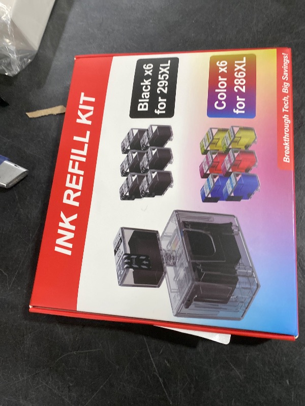 View 2 of INKHHTS Ink Refill Kit for Canon PG-295XL CL-286XL