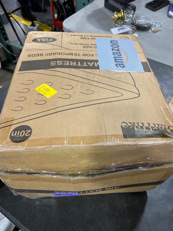 View 2 of OlarHike Full Air Mattress with Built-in Pump