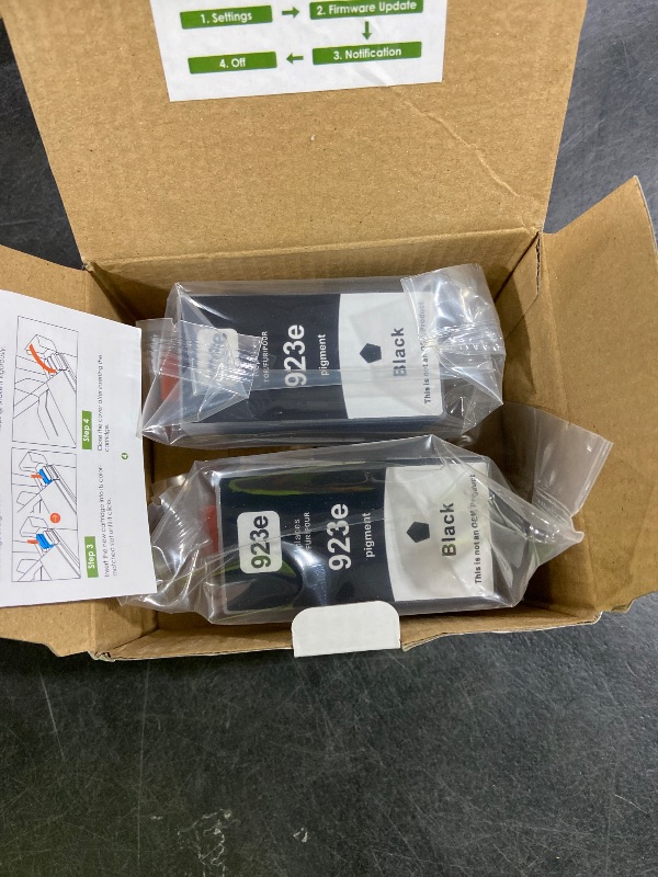 View 3 of TANFENJR 923e Black Ink Cartridges for HP OfficeJet Pro 8100 Series