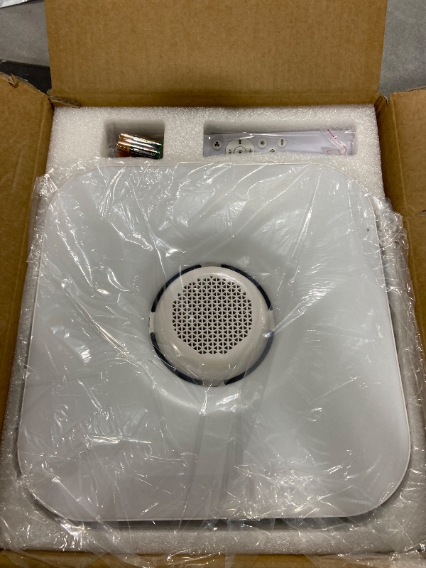 View 3 of OJX Bathroom Exhaust Fan with Bluetooth Speaker, RGB Light