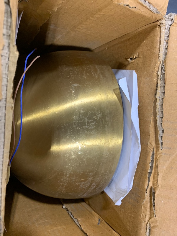 View 3 of Marine Nauticalss Swing Arm Wall Lamp, Brass, 6" x 20"