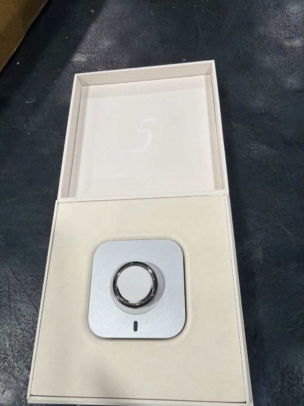 View 3 of Oura Ring 5 Smart Wearable - Black - Size 9 - Fitness & Sleep Tracker
