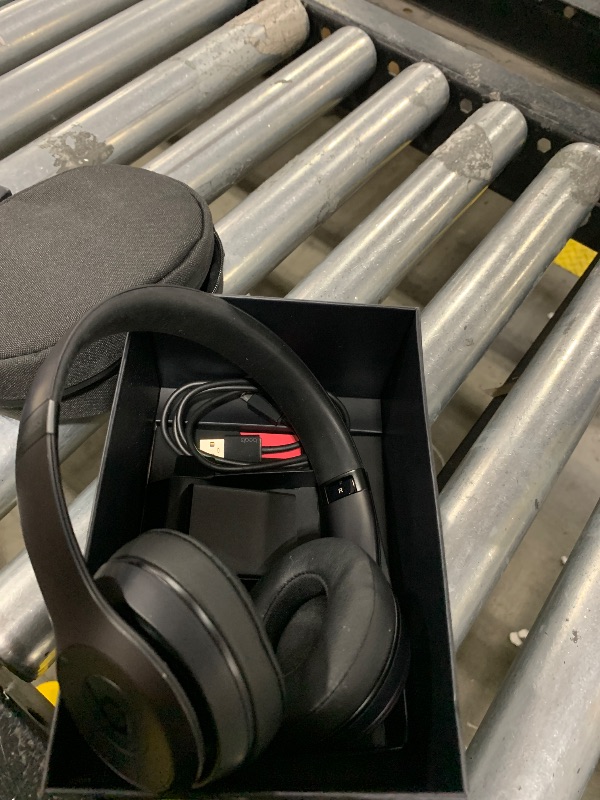 View 4 of Beats Solo3 Wireless On-Ear Headphones - Black