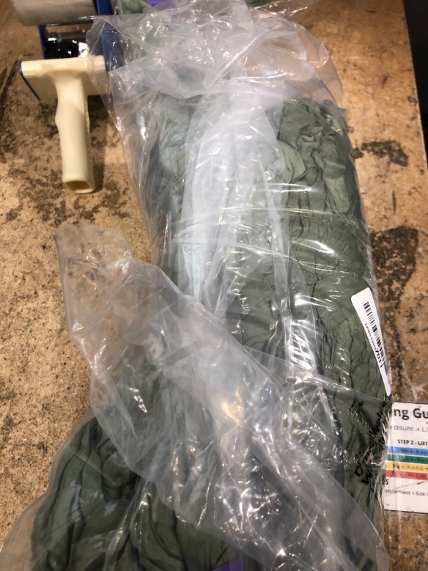 View 2 of 12 Pack Sage Green Table Runner 10Ft Cheesecloth Table Runner Rustic Gauze Table Runners Romantic Long Sage Sheer Fabric Cheese Cloth Table Runners for Wedding Party Bridal Baby Shower