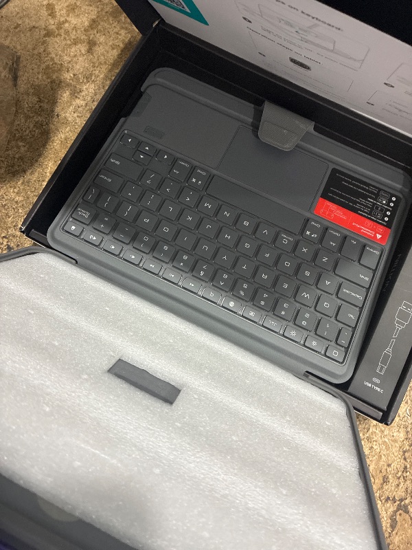 View 4 of Nillkin Rugged Keyboard Case for iPad 11th & 10th Gen