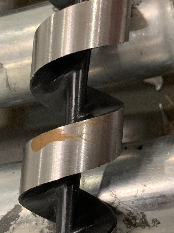 View 4 of 1-1/2 Inch x 17 Inch Auger Drill Bit for Wood,1-1/2 Inch Hex Shank