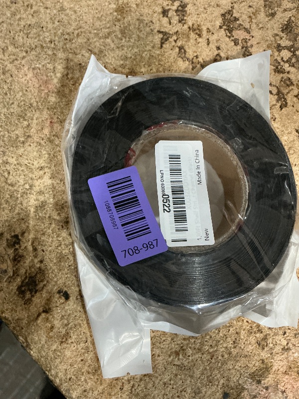 View 2 of 130Ft Shelf Strips Retail Plastic Tags Shelf Label Holders Price Tag Retail Shelf Price Labels Decorative Gondola Shelf Vinyl Insert Ticket Channel Accent Strip for Ticket Channel (Black)