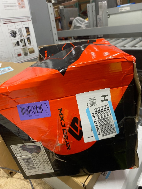 View 3 of MXJ Gear Modular Motorcycle Helmet