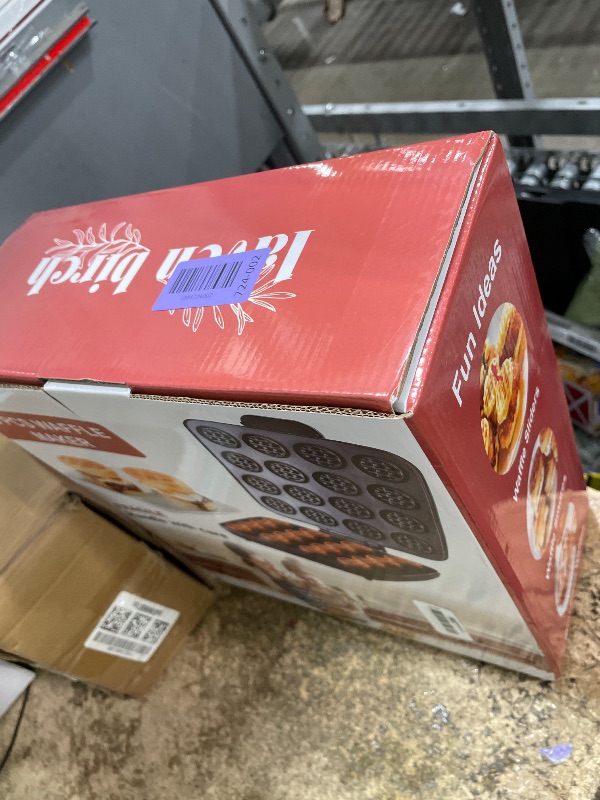 View 2 of 16 PCS Mini Waffle Maker Machine, Nonstick Waffles Iron Quick Heat-Up Surface, Simple & Easy Tiny Chaffle Baker for Home & Restaurants, Small Bites for Kids, Perfect for Breakfast, Desserts & Snacks
