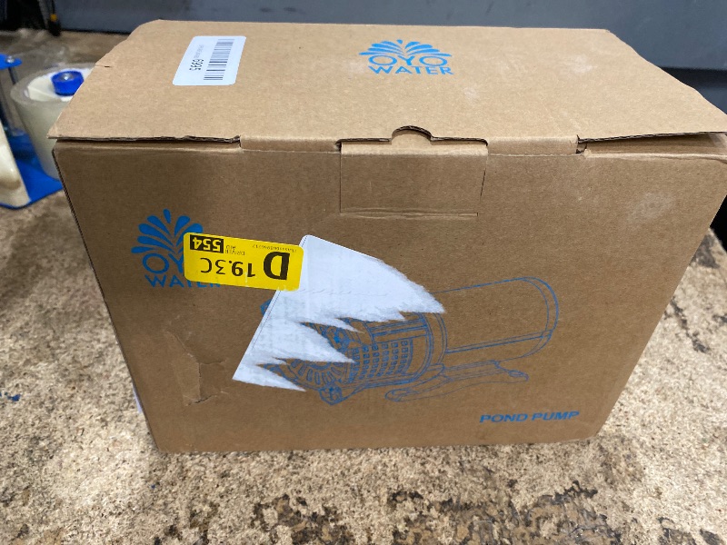 View 2 of *** may or may not work **
OYO Water 850 GPH Pond Pump