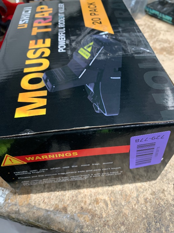 View 2 of 20 Pack Mouse Traps Indoor for Home,Mice Traps for House,Reusable Mouse Trap that Work,Small Mice Catchers for Home Indoor, Quick Set Mousetraps Effective