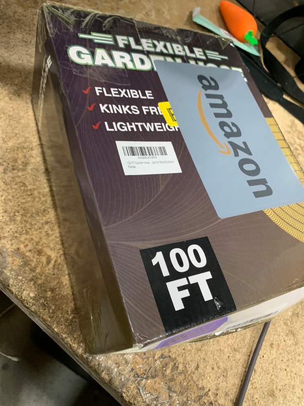View 2 of 100 ft Garden Hose, 2026 Upgraded Lightweight with 3/4" Solid Brass Fittings, Ultra Durable No Kink Flexible Hose with 10-Function Nozzle, Leak-Free All-Weather for Yard, Lawn