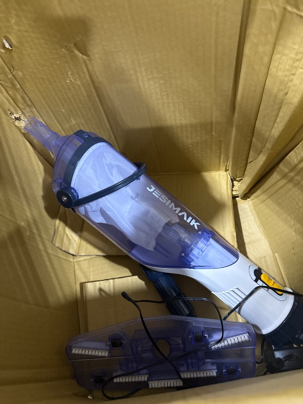 View 2 of **PARTS ONLY** Pool Vacuum for Above Ground, JESIMAIK 18.5 GPM Cordless Pool Vacuum with 60Min Runtime & Fast Charging, Handheld Pool Vacuum for Above & Inground Pools, Spas, Hot Tubs