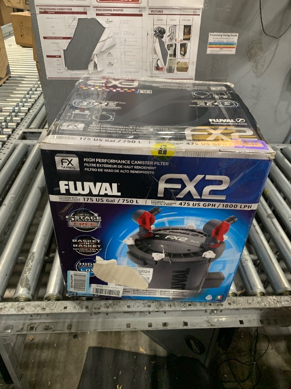 View 3 of **PARTS ONLY canister not motor** Fluval FX2 High Performance Canister Aquarium Filter