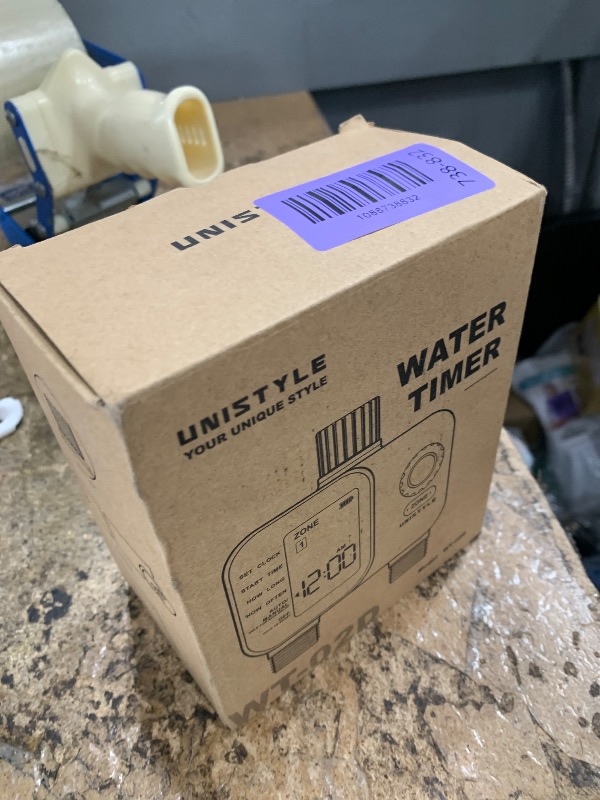 View 2 of [All-New 2027] Heavy Duty Sprinkler Timer 2 Zone with Brass Inlet, Unistyle Water Timer for Garden Hose with Rain Delay and Manual Water/Automatic Irrigation, Hose Timers Yard Lawn Patio