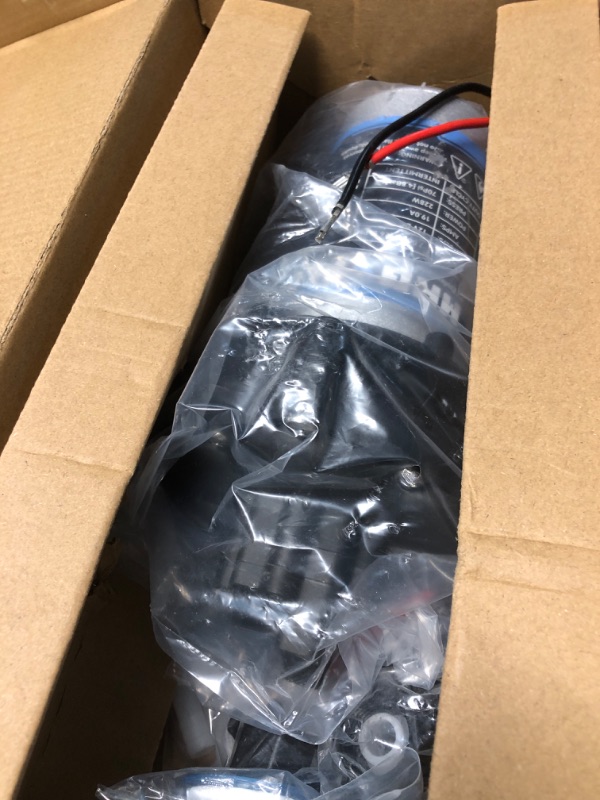 View 2 of [Upgraded Version] 12V DC RV Fresh Water Pump, 7GPM 70PSI, Five Chamber Self-Priming Diaphragm Pump with Heavy Duty Pressure Switch & Strainer (12V-7GPM-70PSI)