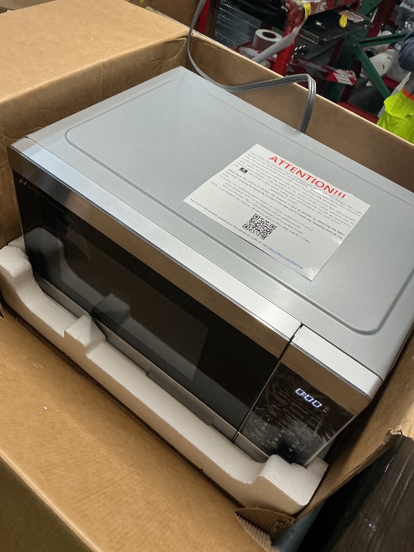 View 2 of ***parts only***
Sharp SMC0962KS 0.9 cu. ft. 900W Stainless Steel Countertop Microwave Oven