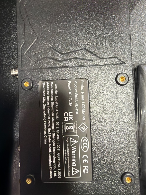 View 4 of ** it turns on, but it doesn’t connect **
Thinlerain 19" Touchscreen Monitor 1440x900