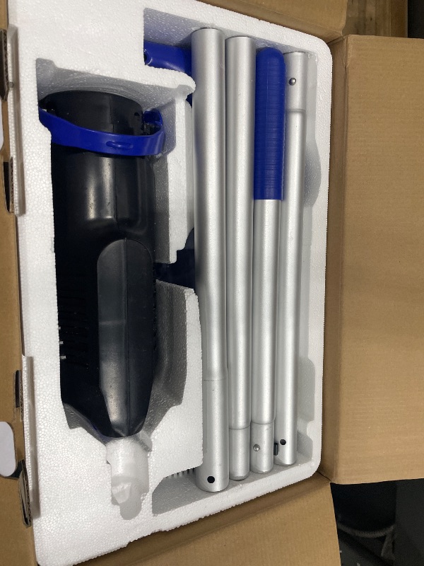 View 3 of (2026 Upgrade) Little Shark Cordless Pool Vacuum, 60W Motor, 18 GPM Strong Suction, 5000mAh Battery, 60-Min Runtime, Compact Lightweight Handheld Pool Cleaner for Above Ground Pools & Hot Tubs