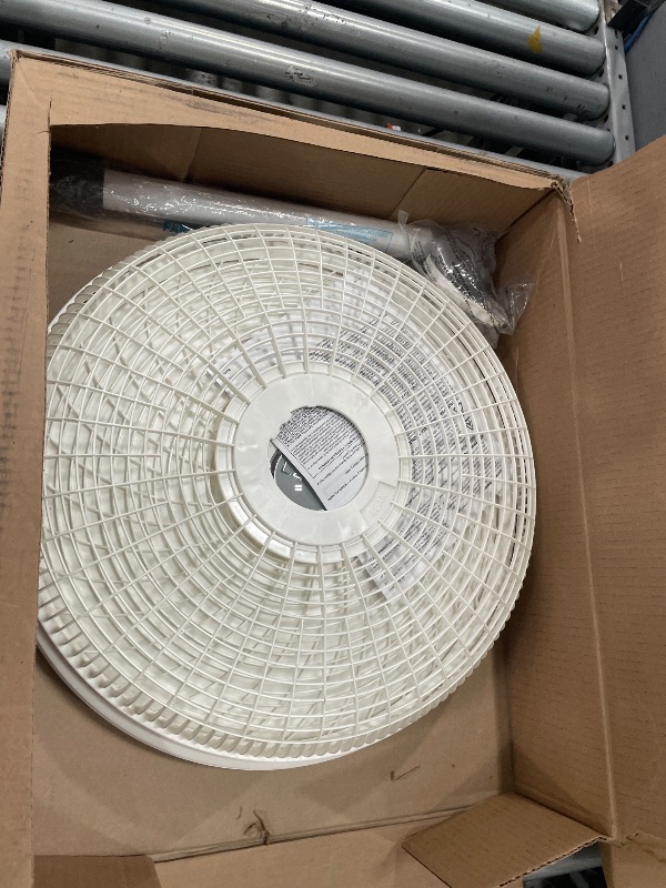 View 3 of ** FOR PARTS ONLY **
Lasko Cyclone Pedestal Fan, Adjustable Height, Remote Control, Timer, 3 Speeds, for Bedroom, Kitchen, Office and Living Room, 18", White, 1885, Large