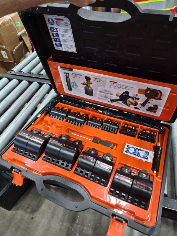 View 3 of ***MISSING PARTS*** Hihitomorrow Pipe Freeze Kit, CST2 Pipe Freezing Kit For 1/8" to 2" OD, Use CO2 To Freeze Tube Wire Plumbing, Water Line Repair Tool Kit, Replacement For Cold Shot Pipe Freeze Kit