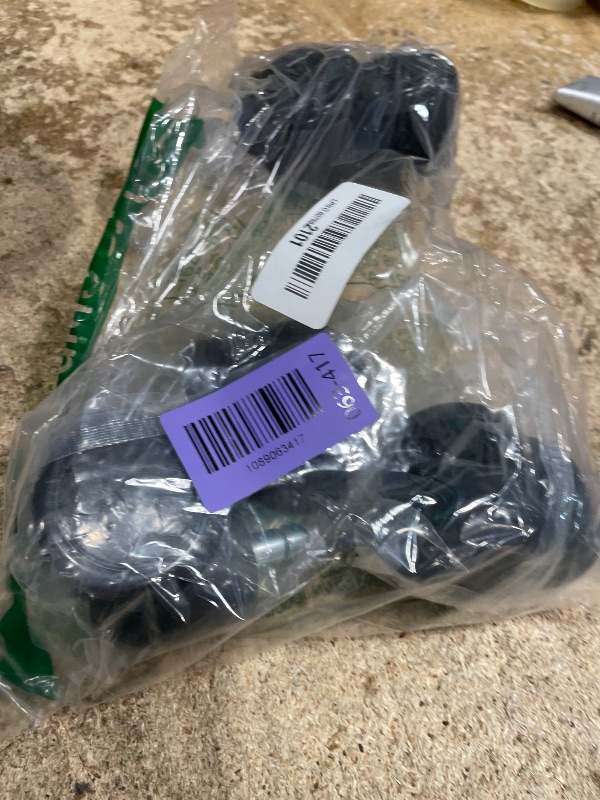 View 2 of 2" Office Chair Casters Wheels, 5 pcs Chair Wheel Replacement, 11mm Stem