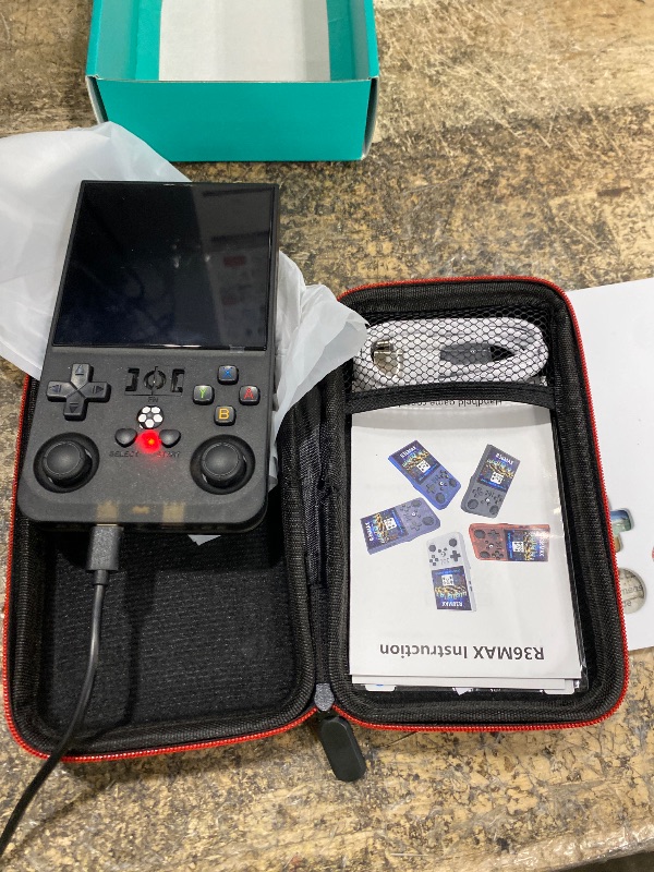 View 3 of xiskt R36MAX Retro Handheld Game Console - 64GB, 4.0" IPS