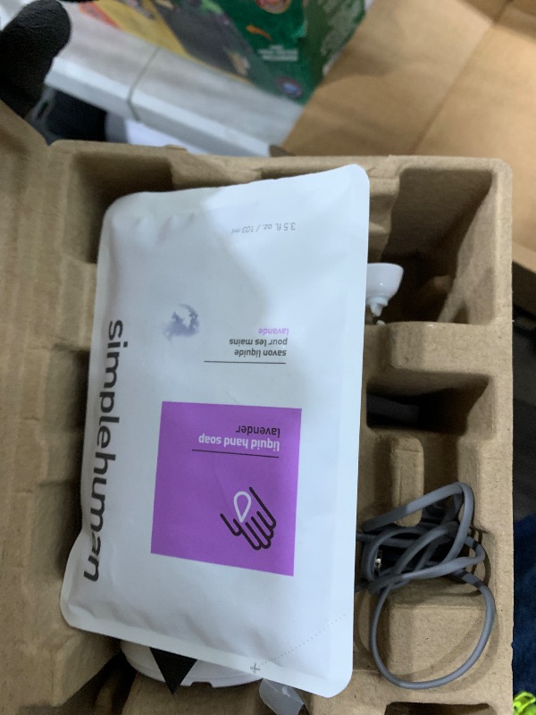 View 3 of simplehuman Liquid Sensor Pump, 9 oz, White