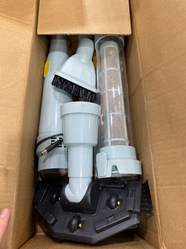 View 3 of **HEAVILY USED** Lydsto S1 Lite Cordless Pool Vacuum - Navy, 90-Min Runtime