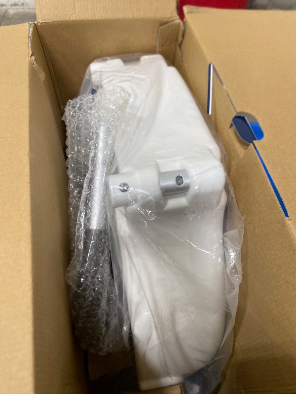 View 3 of 2-in-1 Locking Raised Toilet Seat with Tool-free Removable Arms