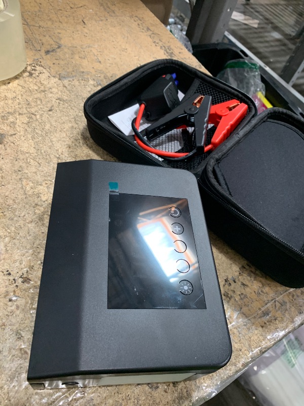 View 3 of ** use for parts only**Capapro Portable Car Jump Starter with Air Compressor 4000A