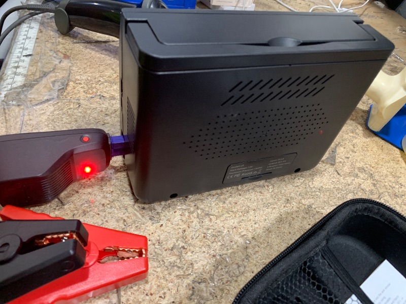 View 4 of ** use for parts only**Capapro Portable Car Jump Starter with Air Compressor 4000A