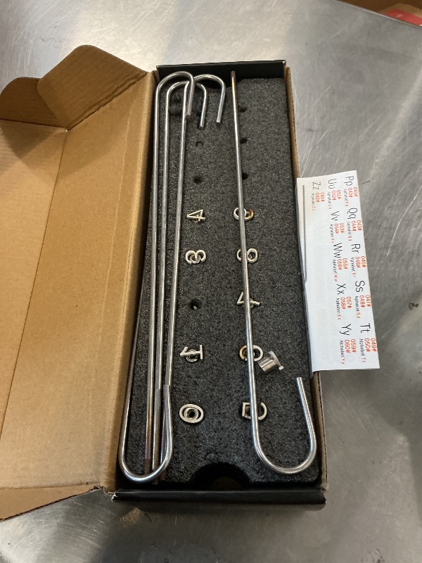 View 2 of PKPKAUT 62-Piece 1/2" Wood Branding Iron Set