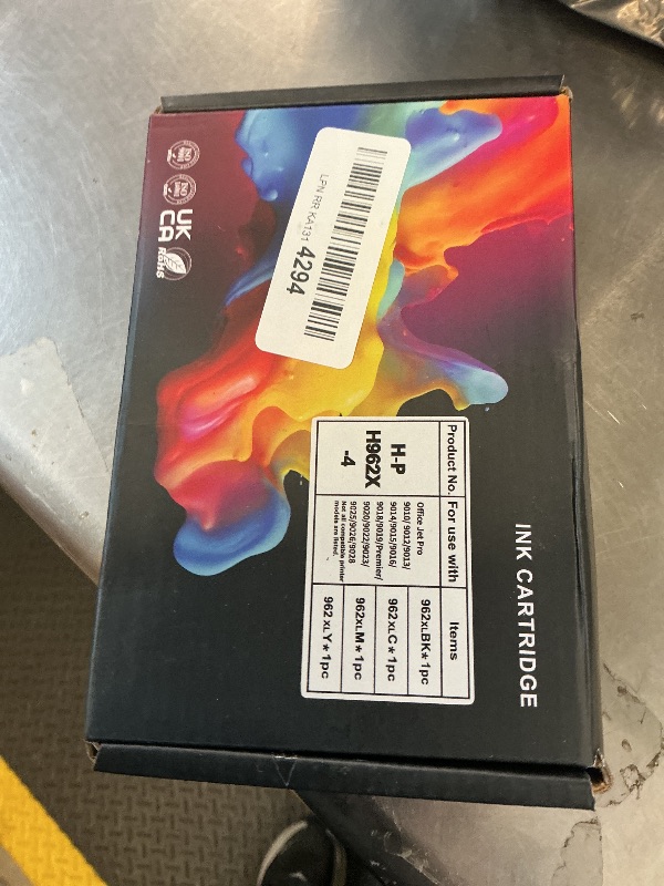 View 2 of LUCROKINK 962XL Ink Cartridge Combo Pack for HP OfficeJet Pro